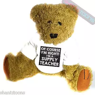 £15.75 • Buy Supply Teacher Novelty Gift Teddy Bear
