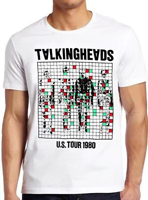 Talking Heads US Tour 1980 Punk Rock Poster Music Retro Cool Tee T Shirt 7275 • £6.35