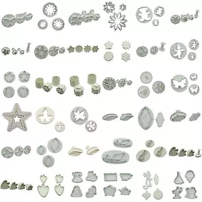 £6.49 • Buy Fondant Plungers & Embossers In Various Designs And Pack Sizes Sugarcraft Tools