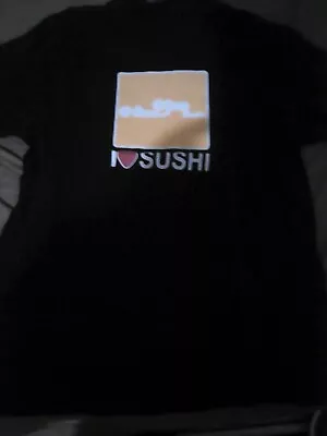I Love Sushi Large T-shirt • $40