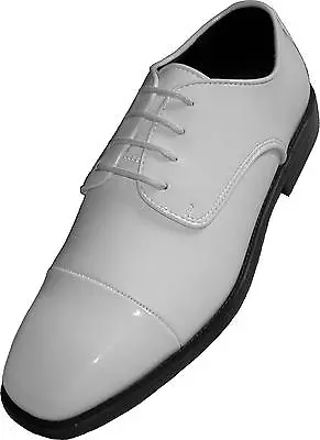 £20 • Buy White Patent Shoes Jazz Michael Jackson Wedding Dress Smart Party Evening Cruise