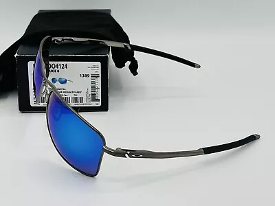 New Oakley Gauge 8 Sunglasses Matte Gunmetal- Prizm Sapphire Irid Polarized Lens • $152.99