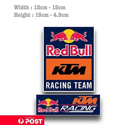 RED BULL Racing KTM  Vinyl  Sticker • $14