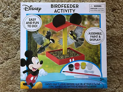 Disney MICKEY MOUSE Bird Feeder Activity ~ Assemble Paint & Display • $4.50