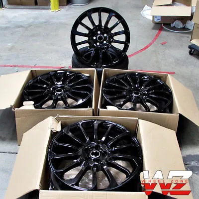 22” Gloss Black Wheels Fits Land Rover Range Rover HSE Sport SVR Autobiography • $1191