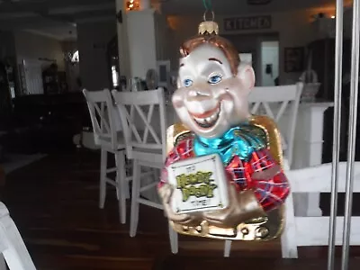 Kurt Adler Howdy Doody Glass Christmas Ornament 7” RETIRED Polonaise TV Star • $35