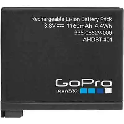 GoPro AHDBT-401 Rechargeable Battery Suits HERO4 Black HERO4 Silver • $19.95