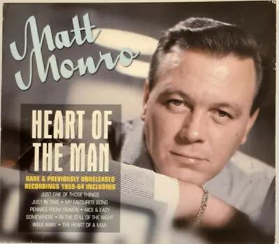 Matt Monro : Heart Of The Man: Rare Unreleased 1959-64 [New & Sealed] CD • £3.99