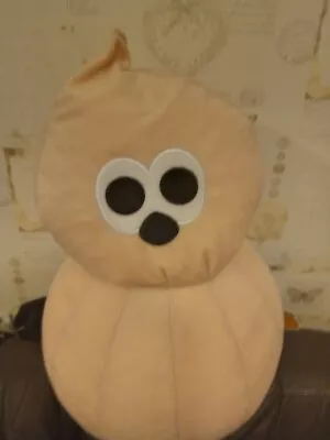 Rare EDF Energy Zingy Flame Large PEACH Soft Plush Stuffed Toy Teddy Beanie 21  • £9.99