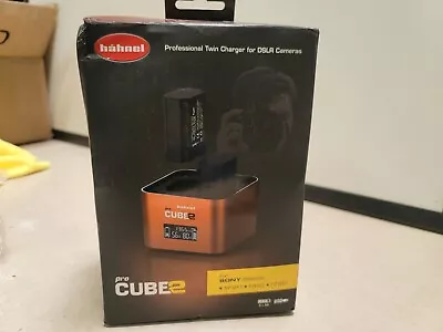 SEALED Hahnel ProCube 2 Twin Battery Charger For Sony NP-BX1 NP-FW50 NP-FZ100 • $70