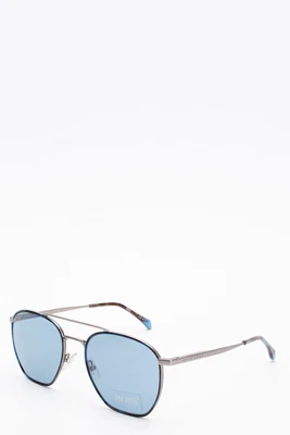 $11.08 • Buy RRP €250 BOSS HUGO BOSS Geometric Pilot Sunglasses Mirrored Lenses Colour Block