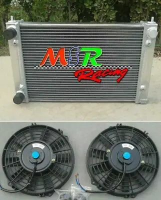 Radiator & Fan For VW CORRADO SCIROCCO JETTA GOLF GTI MK2 1.8 16V 1986-1992 • $150