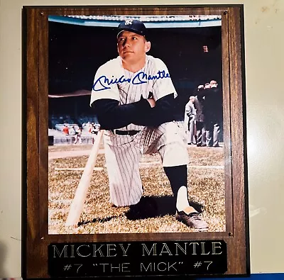 Mickey Mantle Autographed Photo • $220