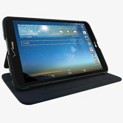 Verizon Folio Case For LG G Pad 8.3 LTE VK810 - Black • $8.49