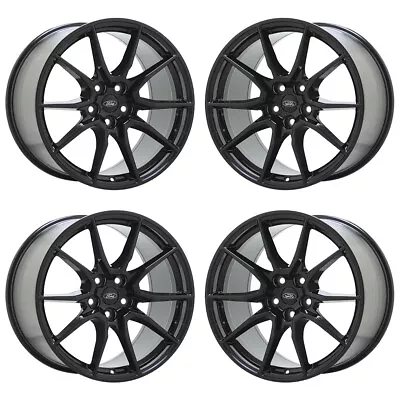EXCHANGE 19  Ford Mustang Shelby GT350 Black Wheels Rims Factory OEM 10223 10224 • $749