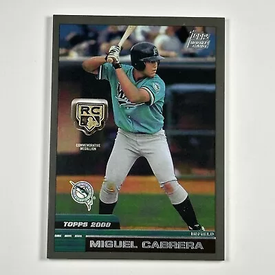 2020 Topps MIGUEL CABRERA RC Rookie Card  Retrospective Logo Medallions RCR-MC • $7.49