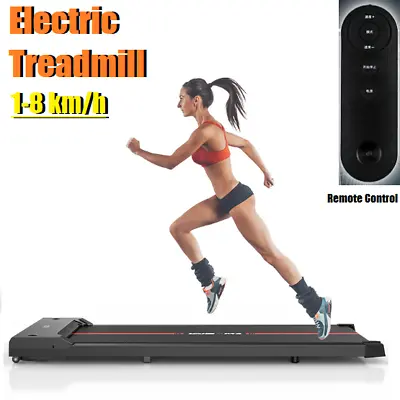 $273.95 • Buy Electric Treadmill Walking Pad Gym Running Machine LCD Display Remote Control