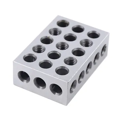 10X 1-2-3 Inch Precision Blocks 23 Holes Set Up Block Set 0.0001  Matched Mill  • $58.90