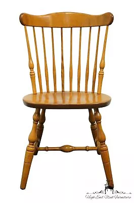 S BENT BROS Solid Hard Rock Maple Colonial Style Dining Chair 6610-221 • $279.99