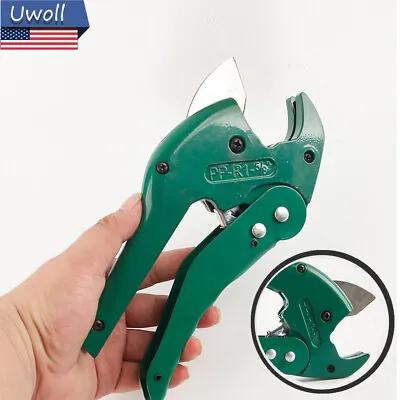 $10.95 • Buy Heavy Duty PVC Pipe Cutter Hose Ratchet Tube Cutter With Metal Handle 1-5/8  US