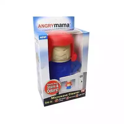 Microwave Angry Mama Steam Cleaner Assorted Colours SAME DAY DISPATCH (3931) • £9.99