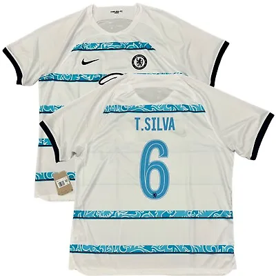 2022/23 Chelsea UCL Away Jersey #6 T. Silva 2XL Nike Soccer Cup Version NEW • $99