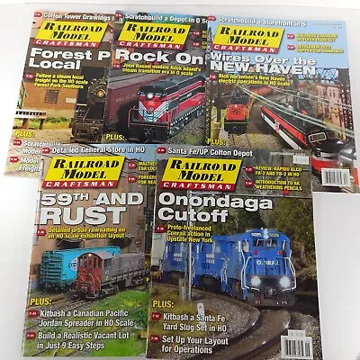 Railroad Model Craftsman Magazine Lot Of 5 • $21.94