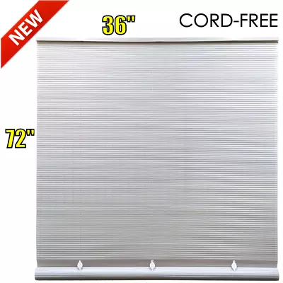 Outdoor Patio Porch Deck Roller Blind Sun Shade Roll Up Cord Free 36x72 Exterior • $25.99