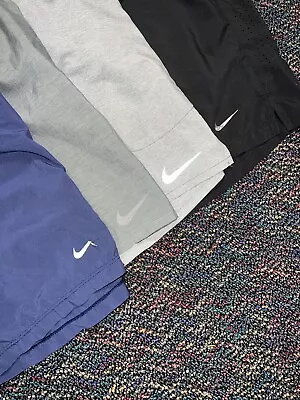 Nike Running Shorts LOT OF 4 Men's Dri-FIT 5  Brief-Lined Running Shorts Size M • $60.99