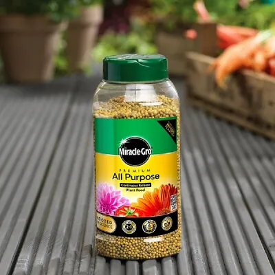 Miracle Gro Continuous Release All Purpose Plant Food 900g • £11.95