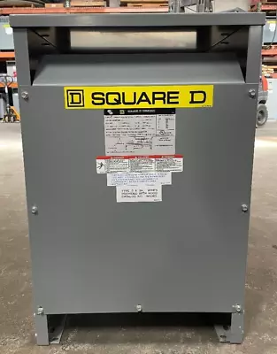 Square D EE45T3H Transformer 45kVA 3 Phase 480v - 208y/120 • $950