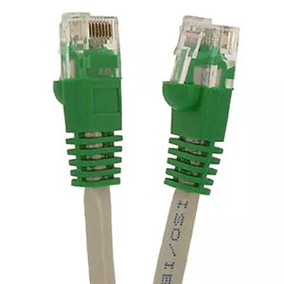 25'FT CAT5'e  RJ45 Gray Ethernet Crossover Network Cable 350Mhz Lan Nic Copper • $7.95