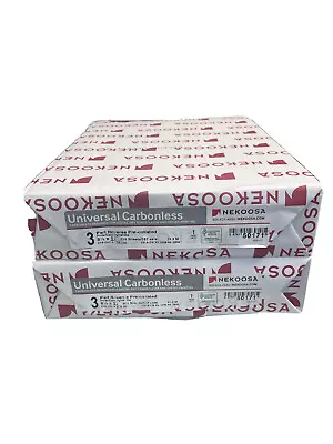 Nekoosa Universal Carbonless Paper 8-1/2x113-Part (1000 Sheets/334 Sets)2reams • $66.54