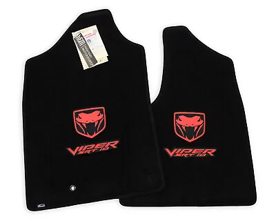 NEW 32oz 2PLY! 2004-2006 Dodge Ram Viper SRT10 TRUCK Floor Mats Red Logo Premium • $182.99