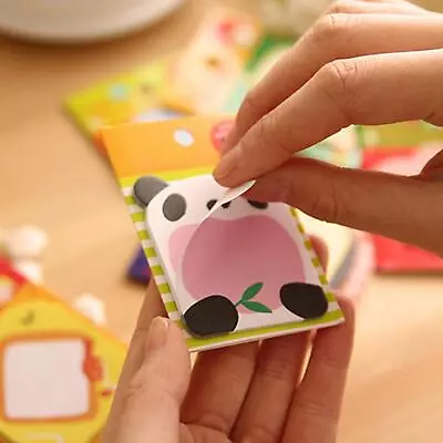 Sticky Notes Korean Style Stationery Cute Happy Zoo New Z9D0 Hot Notes SALE • $5.57