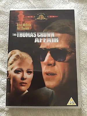 The Thomas Crown Affair (DVD) Steve McQueen Faye Dunaway • £5