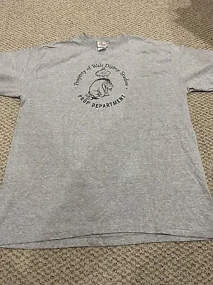 Vintage DISNEY STORE Prop Department Eeyore 90s T-Shirt Mens L • $11.99