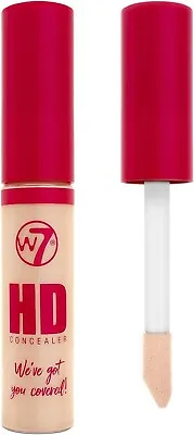 W7 HD Face Concealer Full Coverage Face Makeup Wand Shade Fair Light Shades • £4.99