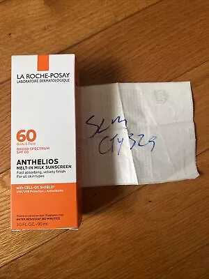 New La Roche-Posay Anthelios Body & Face Broad Spectrum SPF 60  3 Fl Oz Exp 4/26 • $19.95