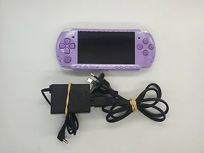 Sony PlayStation Portable PSP 3000 Hannah Montana Lilac Console + Charger • $264.99