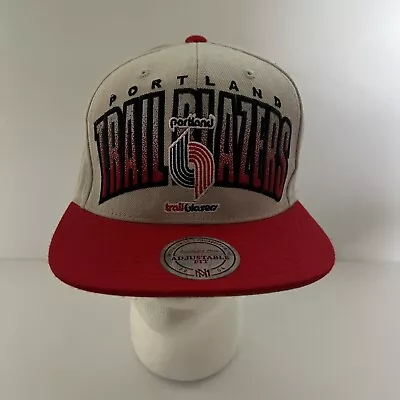 Portland Trail Blazers Snapback Hat Cap Mitchell & Ness NBA Script Wool Blend • $17.99