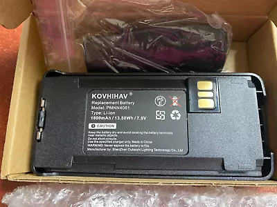 New Kovhihav PMNN4081ARC For Motorola CP185 EP350MX P140 P145 P160 P165 P180 • $20