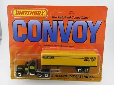 Matchbox Convoy CY9 Kenworth Stanley Tools Box Die-Cast Truck 1983 NEW • $9.99