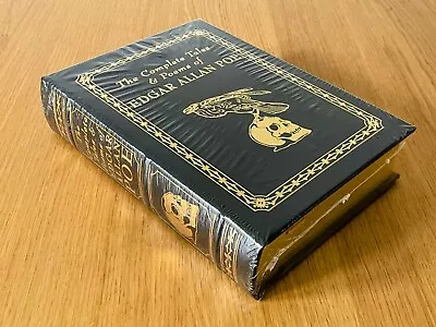 Easton Press THE COMPLETE TALES & POEMS Of EDGAR ALLAN POE - Leatherbound NEW • £200