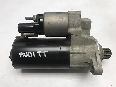 08 Audi TT MK2 3.2 VR6 OEM BOSCH STARTER MOTOR 02E911023H 09 10 11 12 13 14 15 • $39.96