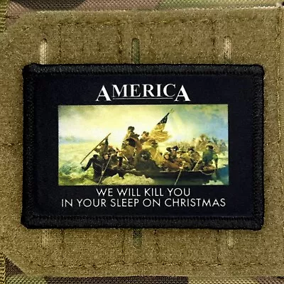 America Inspirational Morale Patch / Military ARMY Tactical Hook & Loop 432 • $8.99