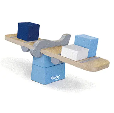 NEW P'kolino Wooden Cargo Plane Balancer Developmental Toddler Preschool Toy • $29.98