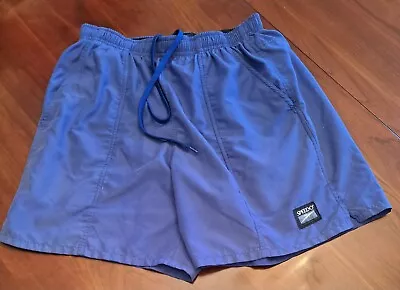 Speedo Swim Shorts Sz M Mesh Lined Swim Trunks Drawstring  • $5.95