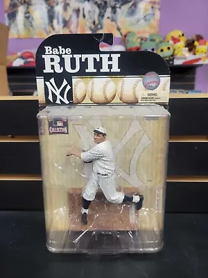 McFarlane Cooperstown Collection Babe Ruth New York Yankees Figure 2009 SEALED • $26.99