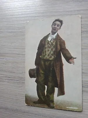 Music Hall Variety Theatre Postcard 1905comedian Panto Dame Dan Leno • £12